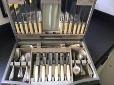 Vintage piece canteen for sale  CAMBRIDGE