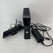 Console Xbox 360 com sensor Kinect e fonte de alimentação testada funciona 226G comprar usado  Enviando para Brazil