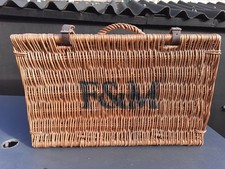 empty wicker hamper baskets for sale  LUTON