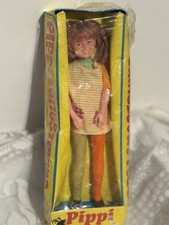 Boneca Longstocking Importada Pippi Langstrumpf Lemeco Vintage Sueca, usado comprar usado  Enviando para Brazil