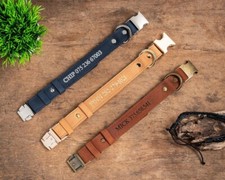 Leather dog collar for sale  OMAGH