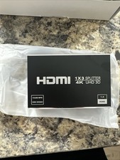 Usado, Divisor compatível com HDMI 4K HDMI divisor 1 em 3 saída 1x3 para conversor HDTV comprar usado Usado, Divisor compatível com HDMI 4K HDMI divisor 1 em 3 saída 1x3 para conversor HDTV comprar usado  Enviando para Brazil