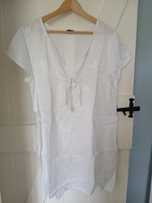 Luella white linen for sale  BATTLE