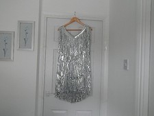 Ladies silver sequin for sale  WREXHAM