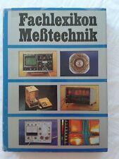 Fachlexikon meßtechnik ddr gebraucht kaufen  Burgstädt