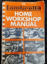 Lambretta home workshop for sale  INNERLEITHEN