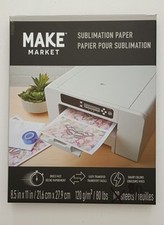 Papel de sublimação 8,5 x 11 --80 folhas comprar usado  Enviando para Brazil