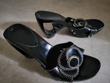 Sexy pantoletten schwarz gebraucht kaufen  Salzwedel