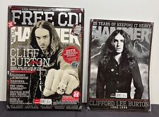 Revista Cliff Burton METAL HAMMER NOV 2011 25º Aniversário CD NÃO INCLUÍDO comprar usado  Enviando para Brazil