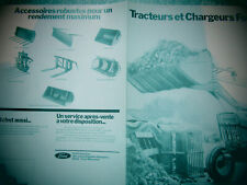 Prospectus chargeur tracteurs d'occasion  Hazebrouck