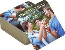 Personalised beer mats for sale  LONDON