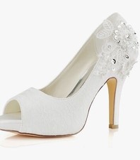 Bridal wedding shoes for sale  ROTHERHAM