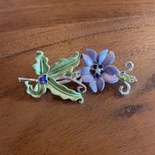 Brosche blume gebraucht kaufen  Ubstadt-Weiher