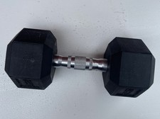Rubber hex dumbells for sale  BIRMINGHAM