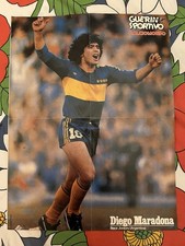 Poster maradona maglia usato  Napoli