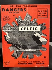 Celtic rangers 1966 for sale  NEWTON ABBOT