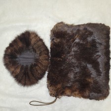 Vintage black fur for sale  Hartford City