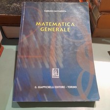Matematica generale cacciafest usato  Roma