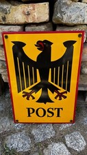 Emailschild emailleschild post gebraucht kaufen  Deutschland