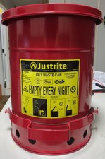 Justrite gallon oily for sale  Highlands