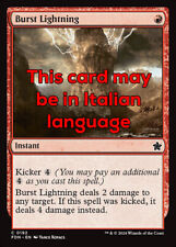 Mtg burst lightning usato  Italia