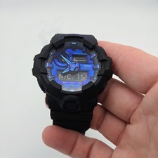 Relógio digital Casio masculino Ana série azul virtual G-Shock pulseira preta GA700VB-1A comprar usado Relógio digital Casio masculino Ana série azul virtual G-Shock pulseira preta GA700VB-1A comprar usado  Enviando para Brazil