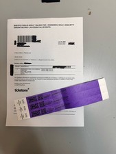 Biglietto braccialetto lucca usato Biglietto braccialetto lucca usato  Torrita di Siena