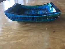 Cendrier céramique bleu d'occasion Cendrier céramique bleu d'occasion  Templemars