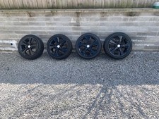 Peugeot black alloy for sale  TONYPANDY
