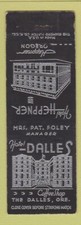 Matchbook cover hotel d'occasion  Expédié en Belgium