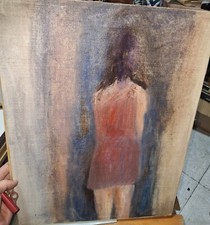 Olio tela artista usato  Napoli