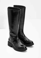 Botas FREEMANS pretas meia panturrilha Reino Unido 8 (F651) comprar usado  Enviando para Brazil