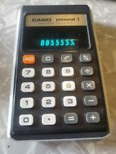 Calculadora eletrônica Casio Personal-I usada vintage funcional LED - Japão EUA comprar usado  Enviando para Brazil