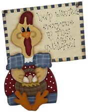 Wooden sign chicken for sale  Spring Branch