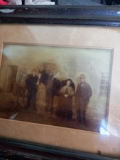 Antique reverse glass for sale  KILMARNOCK