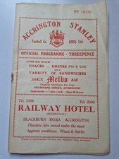 1957 accrington stanley for sale  BIRMINGHAM