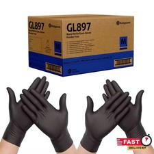 Black nitrile disposable for sale  BURY