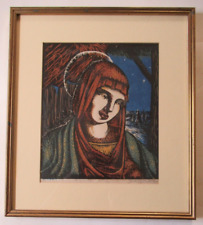 Original linocut print for sale  BODMIN