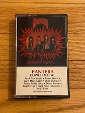 Usado, Pantera Power Metal Audio Cassette Tape Hair Heavy Metal 1988 80s Vintage Rare comprar usado  Enviando para Brazil
