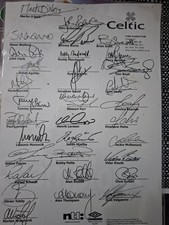 Celtic football memorabilia for sale  AIRDRIE