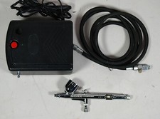 Mini compressor de ar kit aerógrafo alimentação por gravidade Master G23, usado comprar usado  Enviando para Brazil
