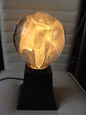 Tischlampe kugellampe vollglas gebraucht kaufen  Linz