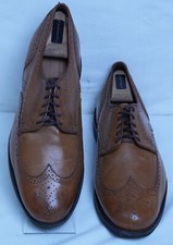 Sapatos Allen Edmonds Road Warriors ponta asa marrom caramelo US$ 425 10 EEE comprar usado  Enviando para Brazil