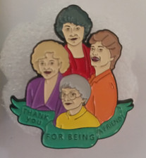 GOLDEN GIRLS- BROCHE ESMALTE-ENVIO TODO O BROCHE QUE VOCÊ COMPRA POR US$ 4,99-VISITE NOSSA LOJA comprar usado  Enviando para Brazil