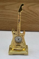 Miniature guitar clock for sale  LONDON