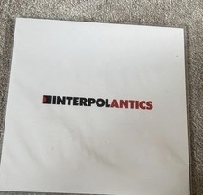 Interpol antics vinyl for sale  BURY