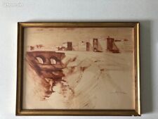 Tableau sanguine orientaliste d'occasion  Marseille XI