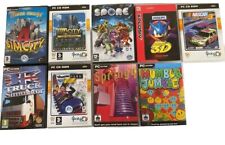 Usado, 9x Pacote de Jogos para PC SimCity 4 SimCity 3000 Reino Unido Spore Sonic 3D Nascar Theme Park Inc comprar usado  Enviando para Brazil