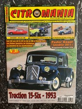 Magazine citromania traction d'occasion  Sens
