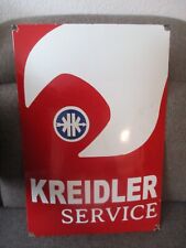 Emailleschild kreidler service gebraucht kaufen  Wesel